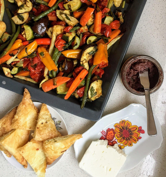 Greek Baked Ratatouille (Tourlou Tourlou) 🍆🇬🇷-Fresh Connection