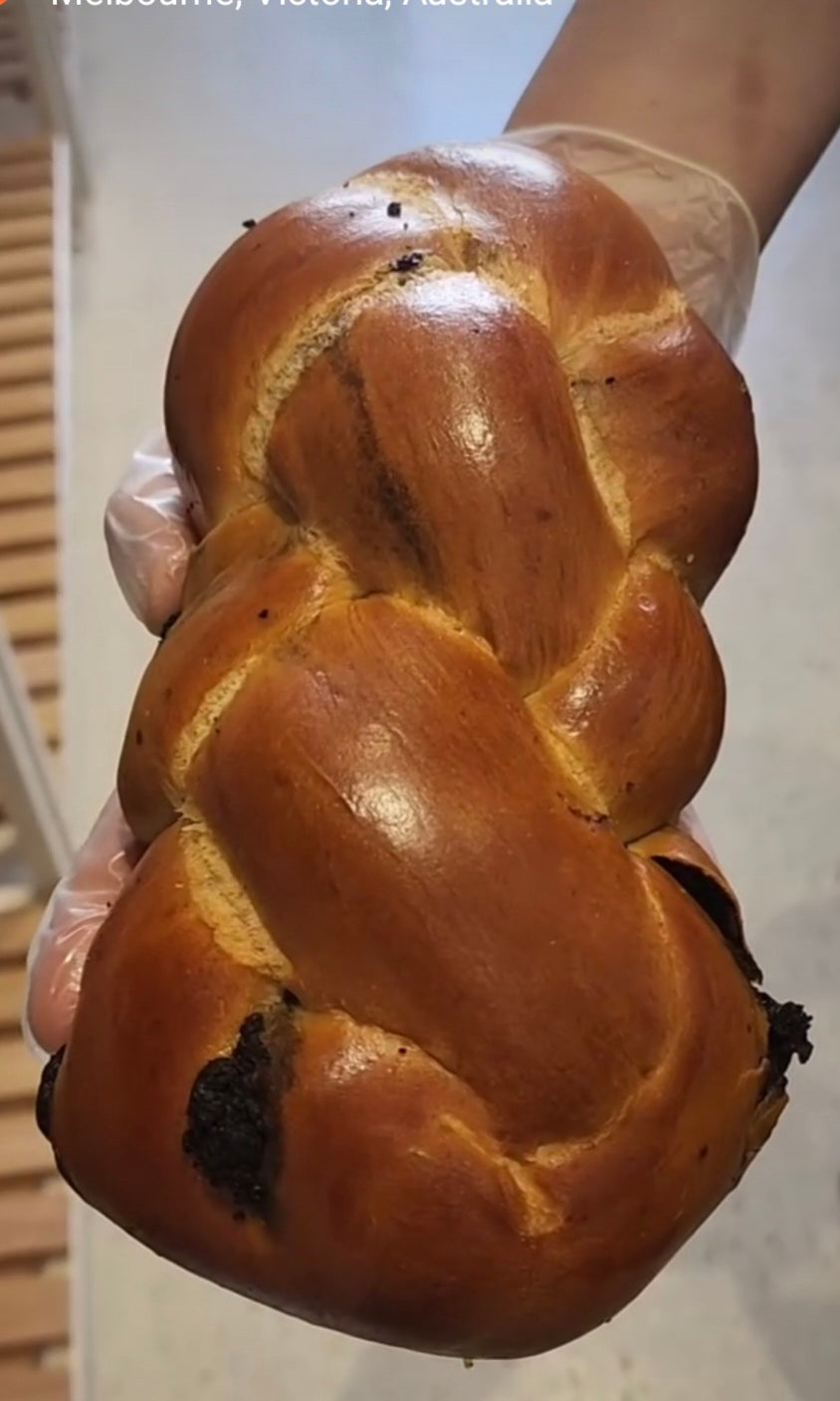 Baked for Sofia Challah with Sesame  decoration  ( Friday only: Please order before Wed 10 am, for Fri)