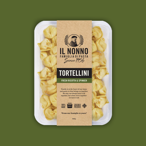 II Nonno Tortellini Ricotta & Spinach 500g